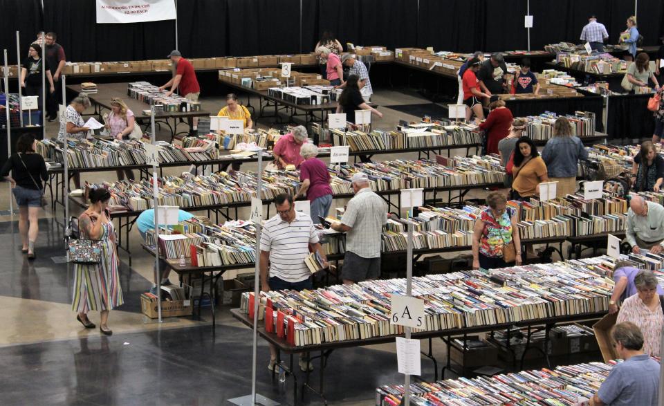 You never know what you'll or who you'll see at the Friends of the Abilene Public Library book sale. This year's sale starts Thursday and runs through June 19.