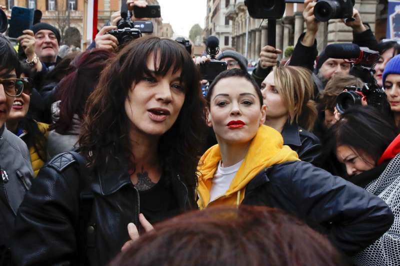 艾夏亞珍托（Asia Argento）及蘿絲麥高恩（Rose McGowan），是迅速響應#MeToo運動的核心人物之一。