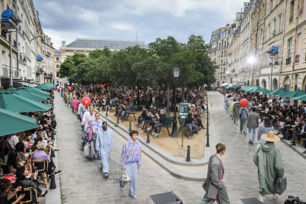 Louis Vuitton Shows Virgil Abloh's Last Collection in Paris