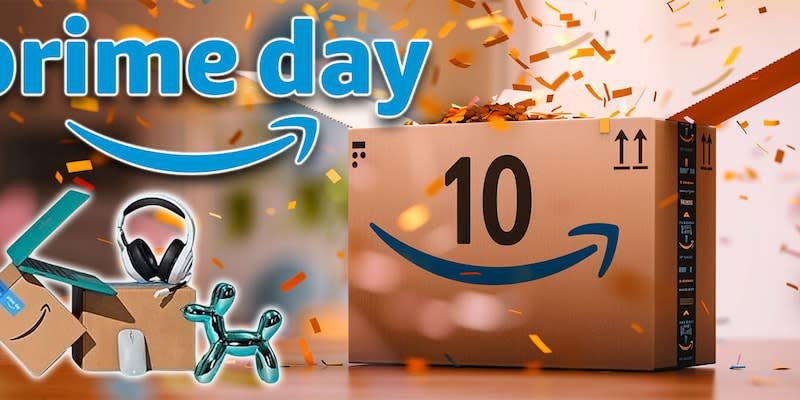 Amazon hat zum Prime Day am 16. und 17. Juli 2024 hunderttausende Angebote angekündigt.<span class="copyright">FOCUS online / Amazon / Midjourney</span>