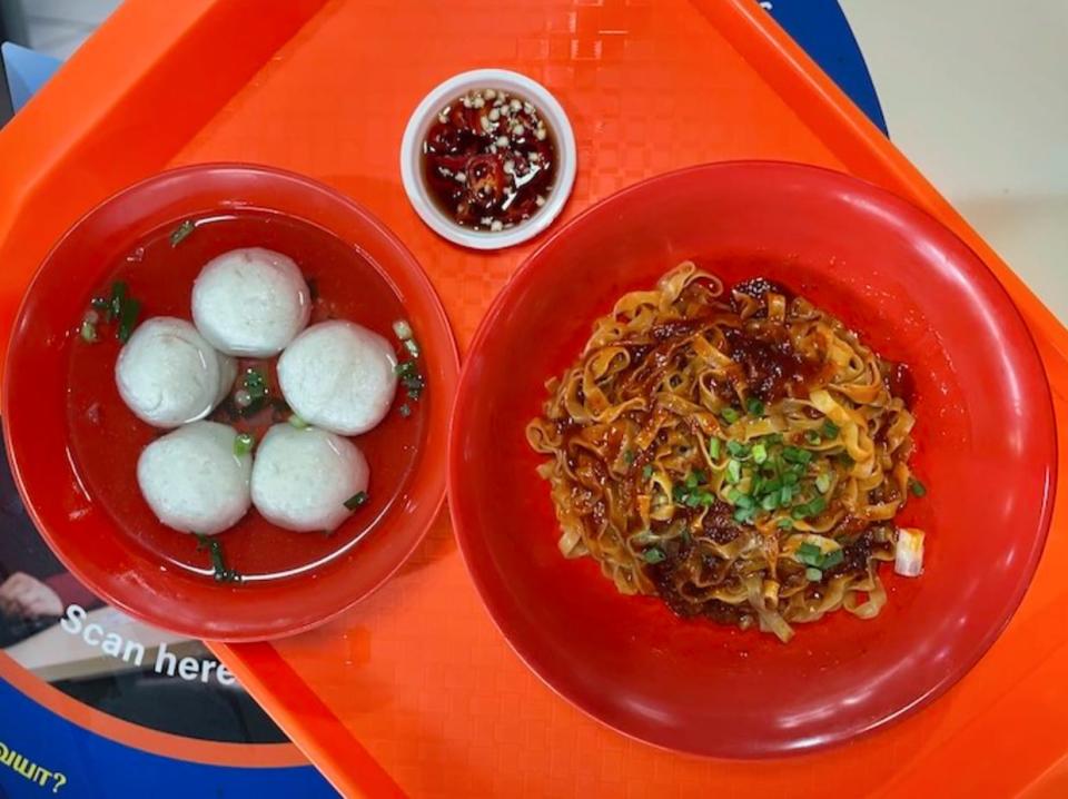 Lixin Teochew Fishball Noodle Set