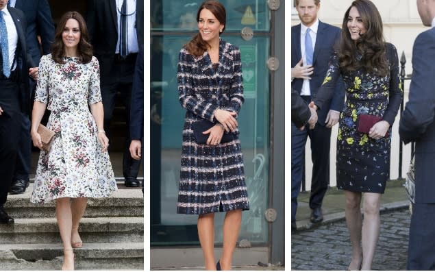 The Duchess of Cambridge and Meghan Markle are frequently seen in Erdem - Getty/Wireimage