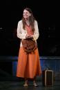 This image released by Polk & Co. shows Sutton Foster during a performance of "Violet" in New York. (AP Photo/Polk & Co., Joan Marcus)