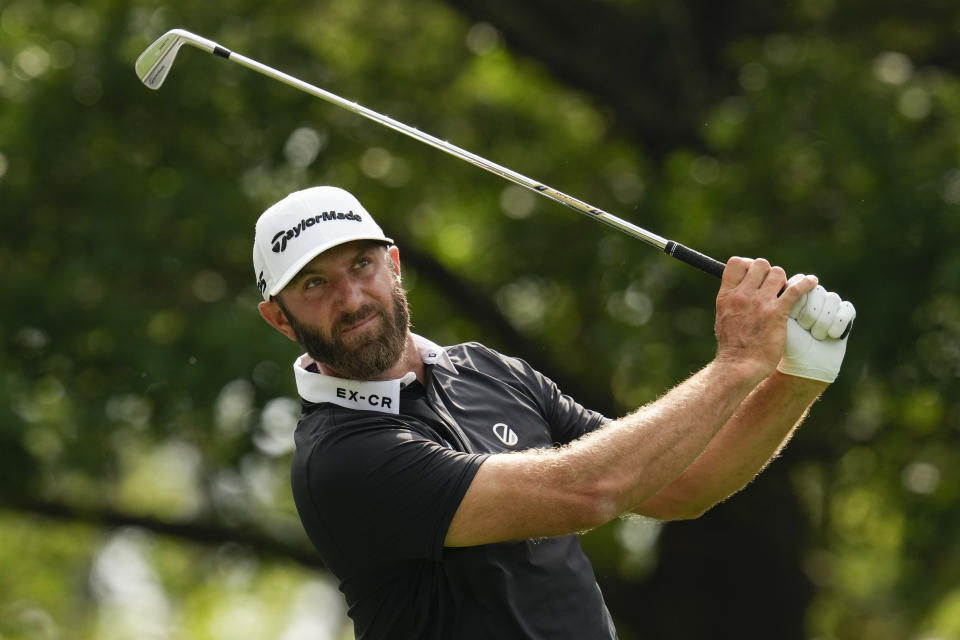 Dustin Johnson。(AP Photo/Mark Baker)