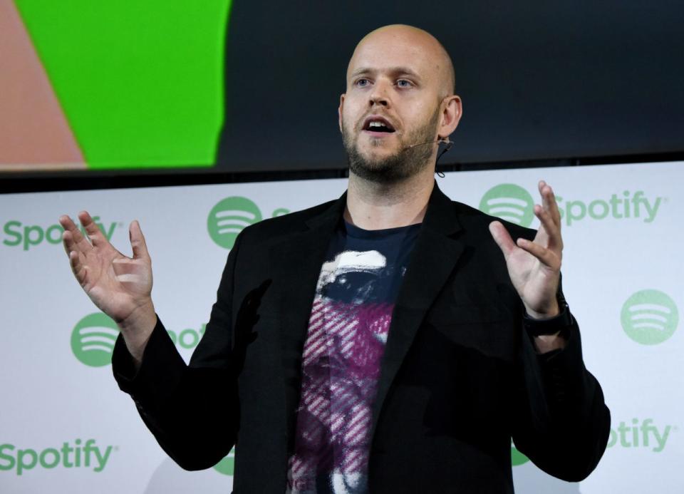 Daniel Ek Spotify