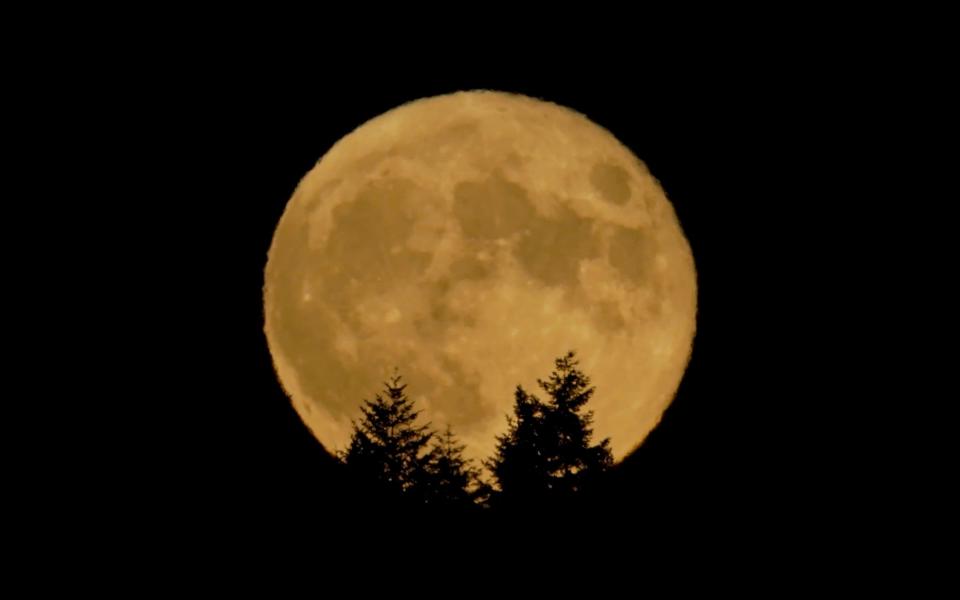 full moon strawberry june uk dates - AP Photo/Ted S. Warren