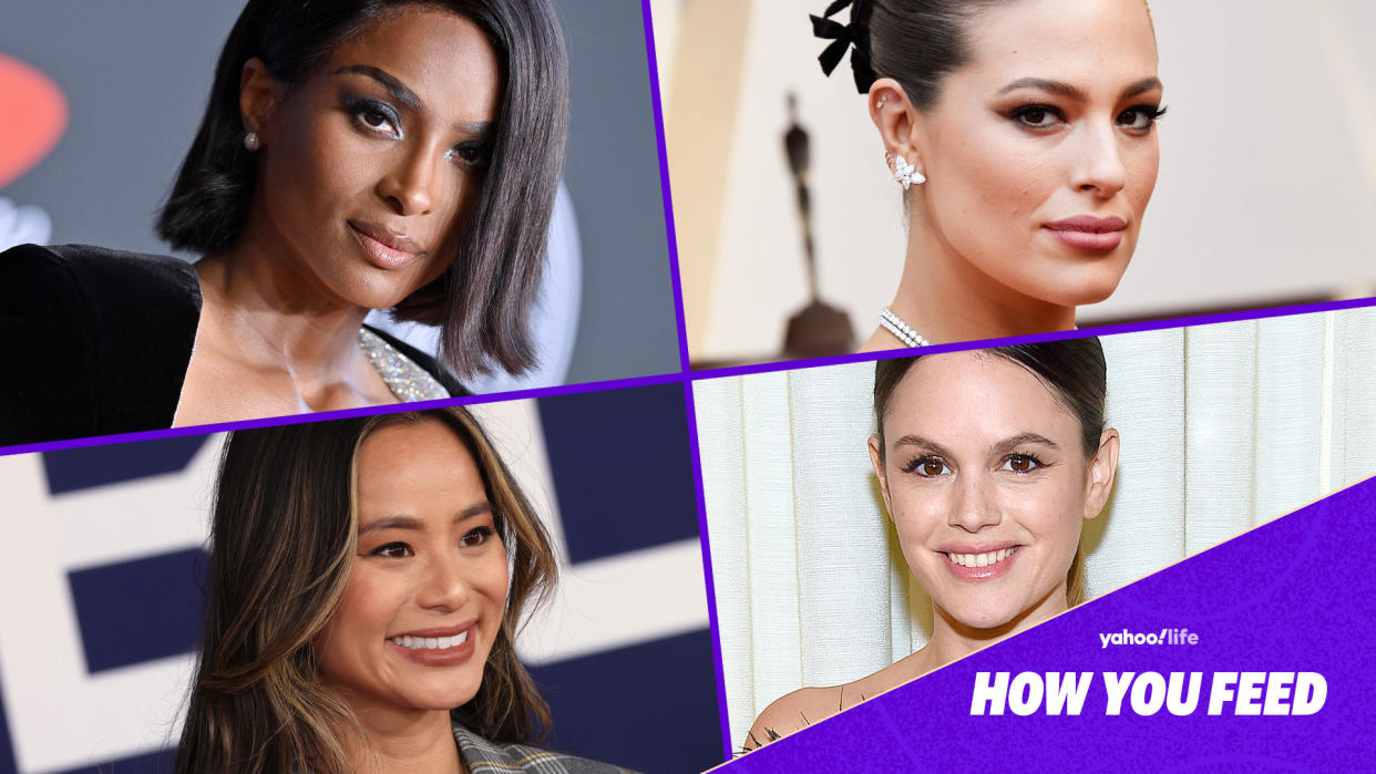 Ciara, Ashley Graham, Jamie Chung, Rachel Bilson and other celebrity moms share their feeding journeys. (Photos: Getty)