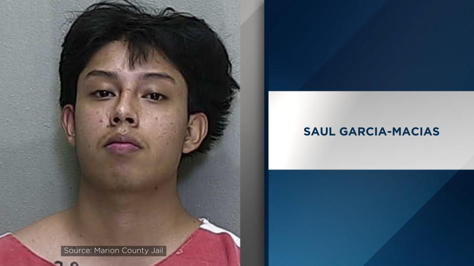Saul Garcia-Macias, 21, charged with second degree murder for the Dec. 10 shooting death of 17-year-old Sofia Lugo.