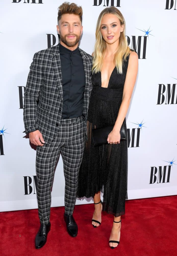 Chris Lane and Lauren Bushnell at the BMI Music Awards