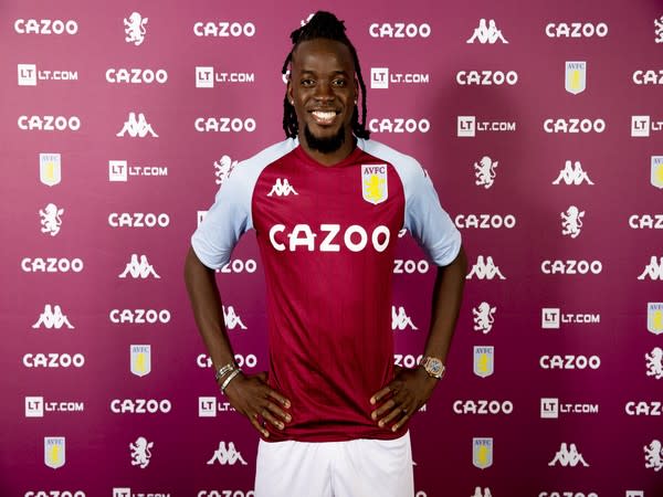 Bertrand Traore (Photo/ Aston Villa Twitter) 