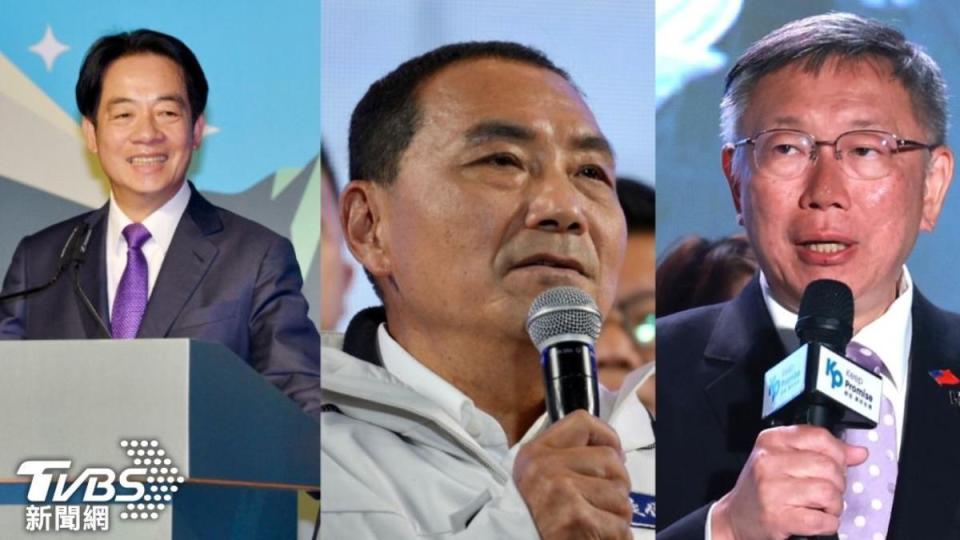 2024總統大選。（圖／胡瑞麒、區國強、黃城碩攝）