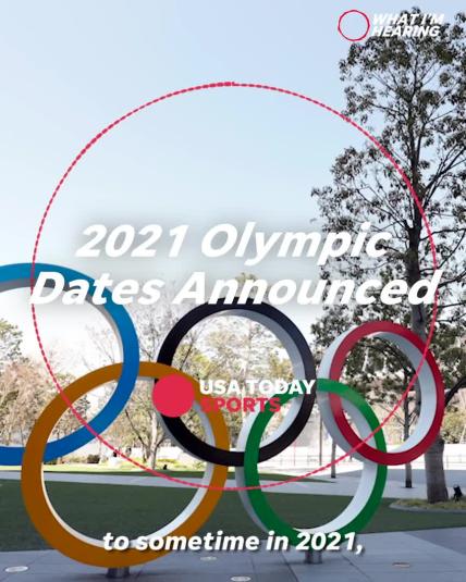 2021 Olympic Dates Announced