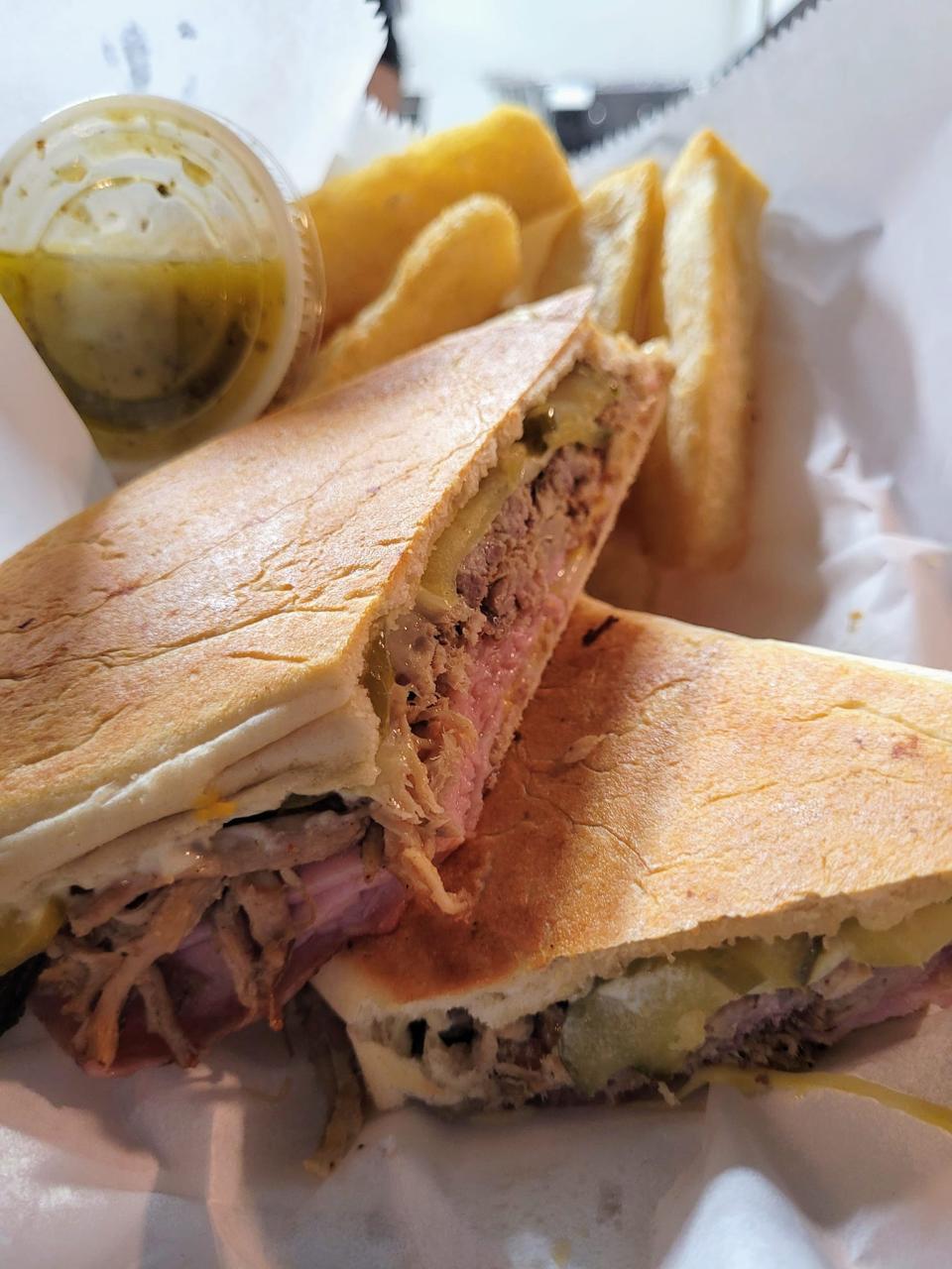 Havana West Express features a signature Cubano sandwich.