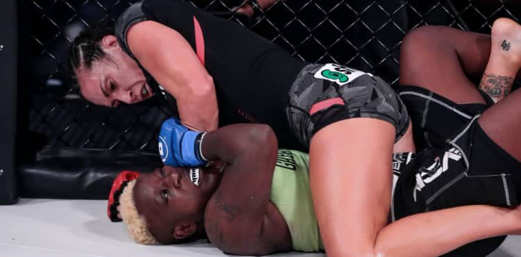 Cat Zingano dominated Gabby Holloway at Bellator 245