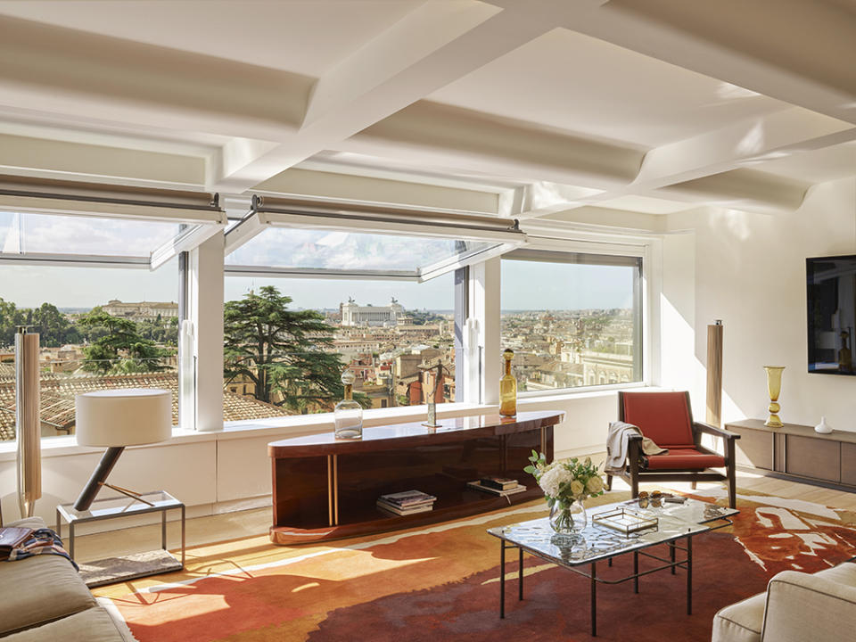 A room at Hotel Eden Rome