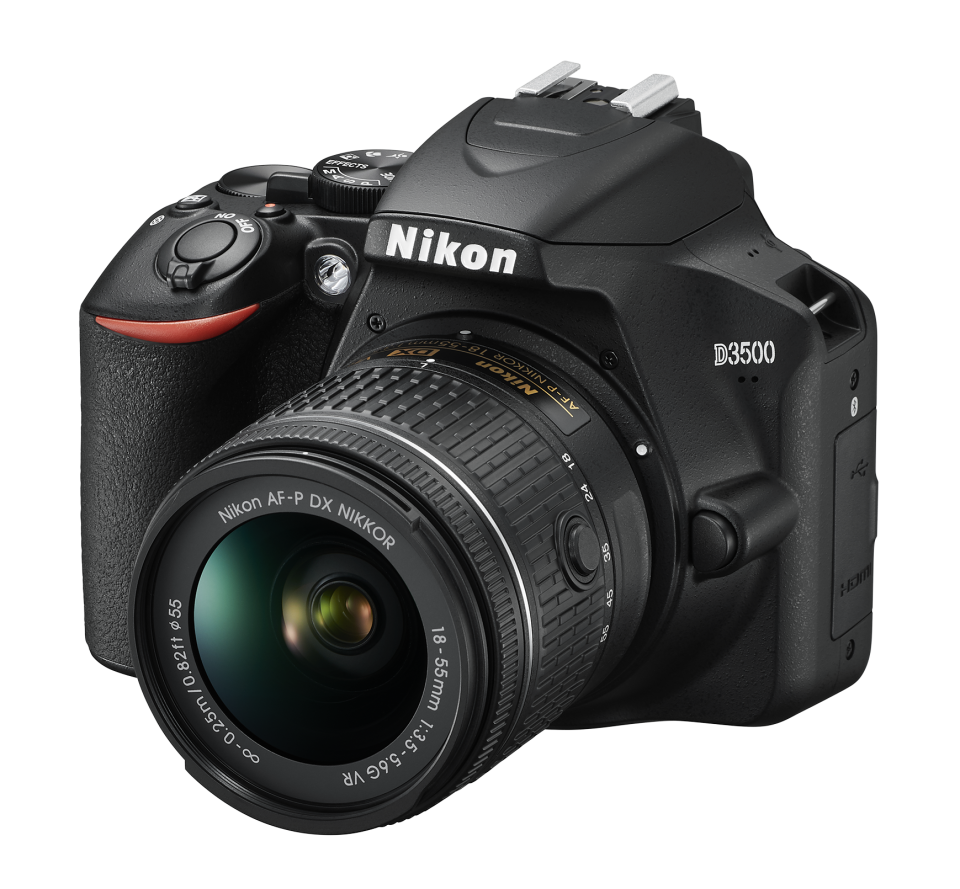 <p>For any of the men in your life that are thinking about starting a new hobby, perhaps in photography, then this is the gadget for them. Source: <a rel="nofollow noopener" href="https://www.camerahouse.com.au/nikon-d3500-digital-slr-camera-w-af-p-dx-18-55mm-vr-lens" target="_blank" data-ylk="slk:Camera House;elm:context_link;itc:0;sec:content-canvas" class="link ">Camera House</a> </p>