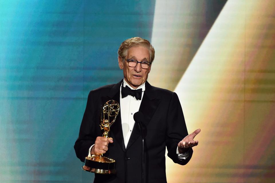 Maury Povich accepts the Lifetime Achievement award onstage during the 50th Daytime Emmy Creative Arts and Lifestyle Awards on Dec.16, 2023 in Los Angeles, California.
