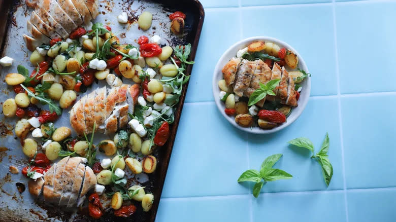 cherry tomato chicken gnocchi