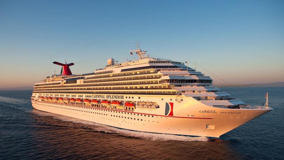 The dead man had been a passenger on the Carnival Splendor cruise ship.