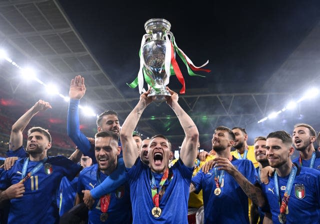 Italy celebrate