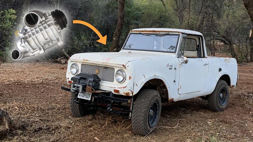 1964 IH Scout With an Amazon Supercharger Can Finally Run 60 MPH Uphill photo