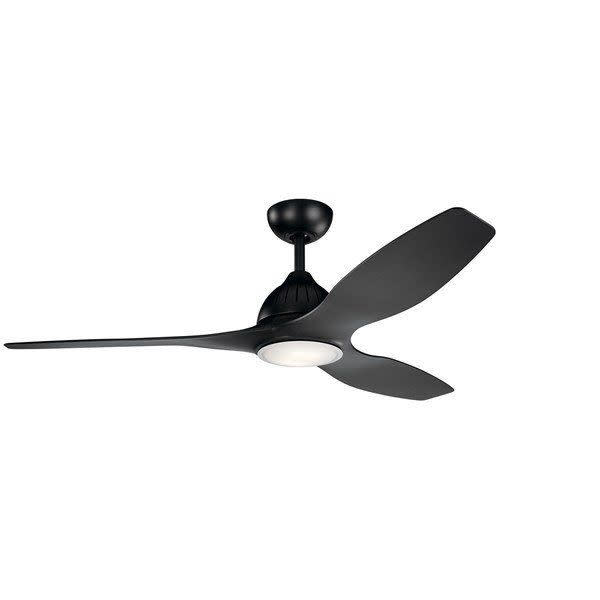<p><strong>Kichler Lighting</strong></p><p>kichler.com</p><p><strong>$439.00</strong></p><p><a href="https://www.kichler.com/kichler/products/ceiling-fans/indoor-ceiling-fans/60-inch-jace-fan-led-cd53ff8b/" rel="nofollow noopener" target="_blank" data-ylk="slk:Shop Now;elm:context_link;itc:0;sec:content-canvas" class="link ">Shop Now</a></p><p>This architectural fan made by <a href="https://www.kichler.com/" rel="nofollow noopener" target="_blank" data-ylk="slk:Kichler;elm:context_link;itc:0;sec:content-canvas" class="link ">Kichler</a> comes in a black, white, and walnut finish for a more natural space. This fan uses LED lights and is powder-coated for a smooth design.</p>