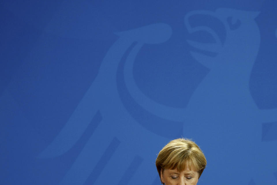 Chancellor Merkel reacts to U.S. election results