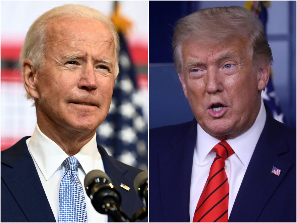 joe biden donald trump jacob blake protests