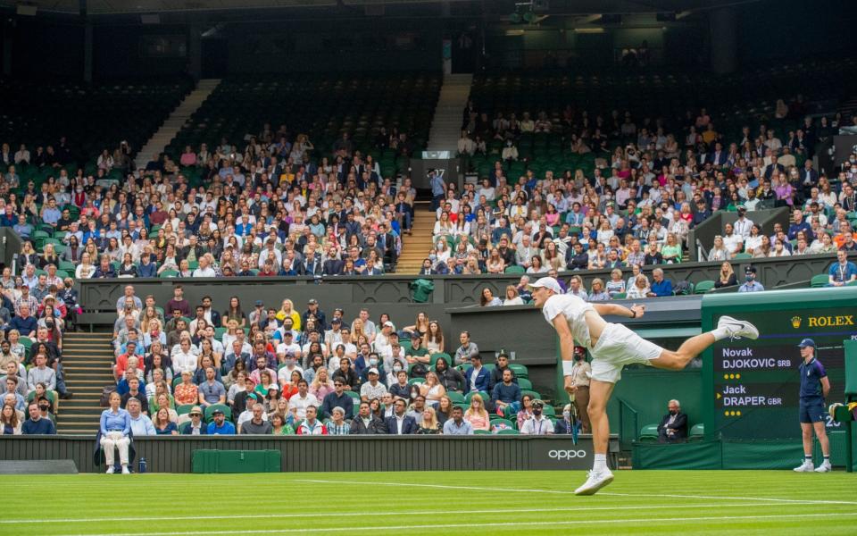 Day 1 Djokovic vs Draper - Paul Grover