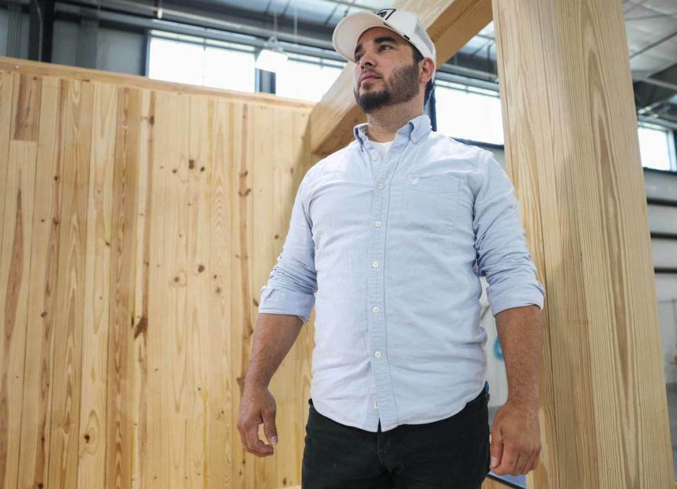 Alexis Goldomez, a Charlotte framing carpenter, said that language barriers sometimes make jobs more dangerous for Latino construction workers — particularly when instructions and safety messages aren’t conveyed in their native languages.