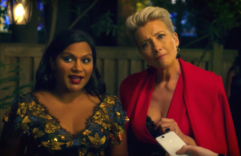 Mindy Kaling and Emma Thompson in Late Night (Credit: Amazon)