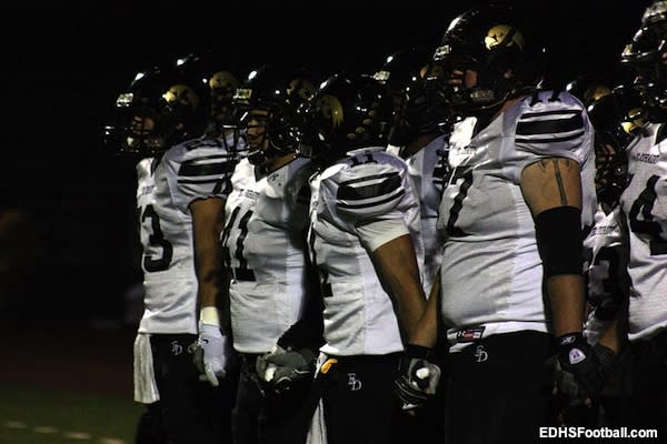 El Dorado football linemen