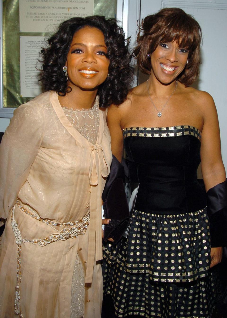 Oprah Winfrey and Gayle King