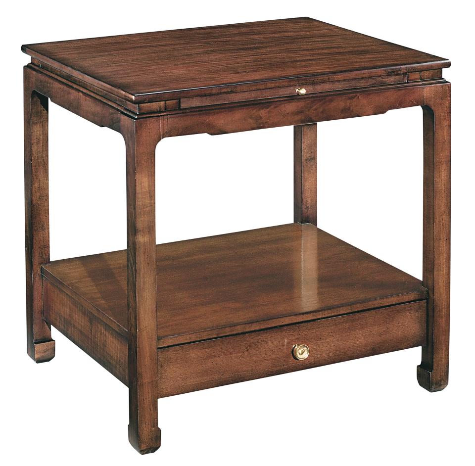 Sara side table; $2,727. hickorychair.com