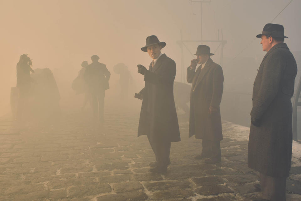 WARNING: Embargoed for publication until 00:00:01 on 11/02/2022 - Programme Name: Peaky Blinders VI - TX: n/a - Episode: Ep 1 (No. 1) - Picture Shows:  Michael Gray (FINN COLE) - (C) Caryn Mandabach Productions Ltd. - Photographer: Matt Squire