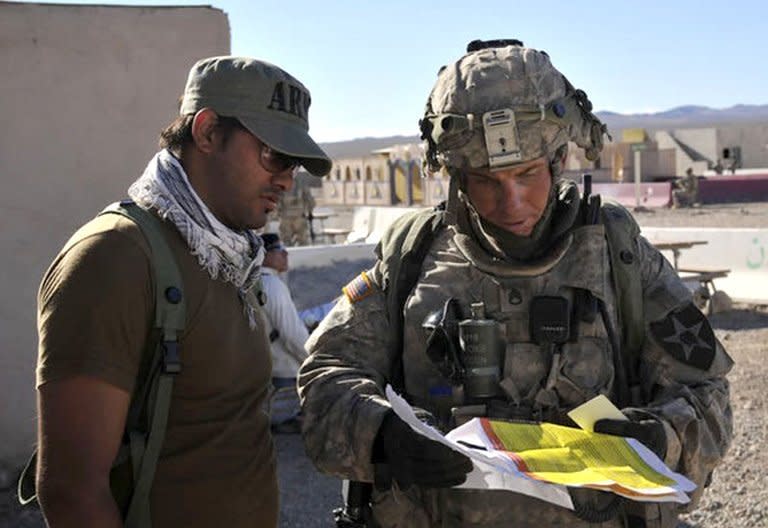 US military prosecutors will seek the death penalty for Staff Sgt. Robert Bales (R), pictured in August 23, 2011. Bales is accused of killing 16 villagers in southern Afghanistan in March