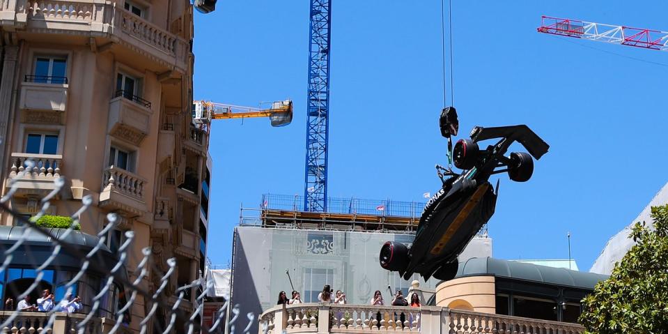 f1 grand prix of monaco final practice