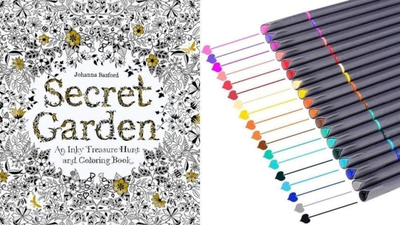 De-stress this Mental Health Awareness month with these relaxing products: An adult coloring book