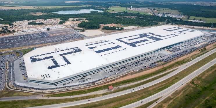 特斯拉計劃注資7.757億美元(約236億台幣)擴建德州奧斯汀（Austin）超級工廠，並新增5項新設施。   圖：翻攝自特斯拉官網