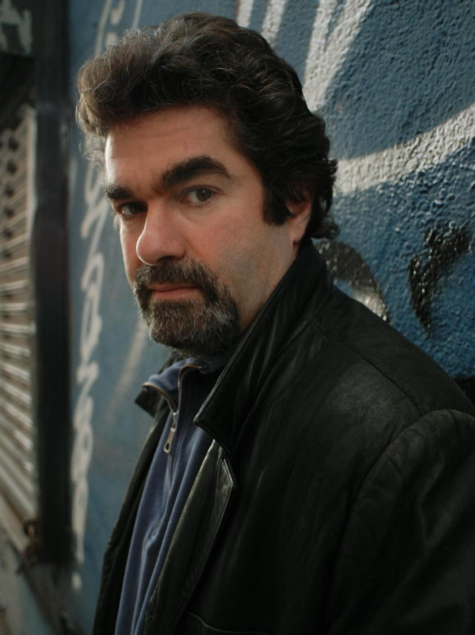 This photo provided by the Sundance Institute shows director, Joe Berlinger, of the documentary film, "Whitey: United States of America v. James J. Bulger," which has its premiere at the 2014 Sundance Film Festival. Though James “Whitey” Bulger declined to take the stand at the summer 2013 trial where he was convicted of multiple counts of murder and extortion, the 83-year-old former crime boss can be heard defending himself in a new documentary. (AP Photo/Sundance Institute, Ali Pflaum)
