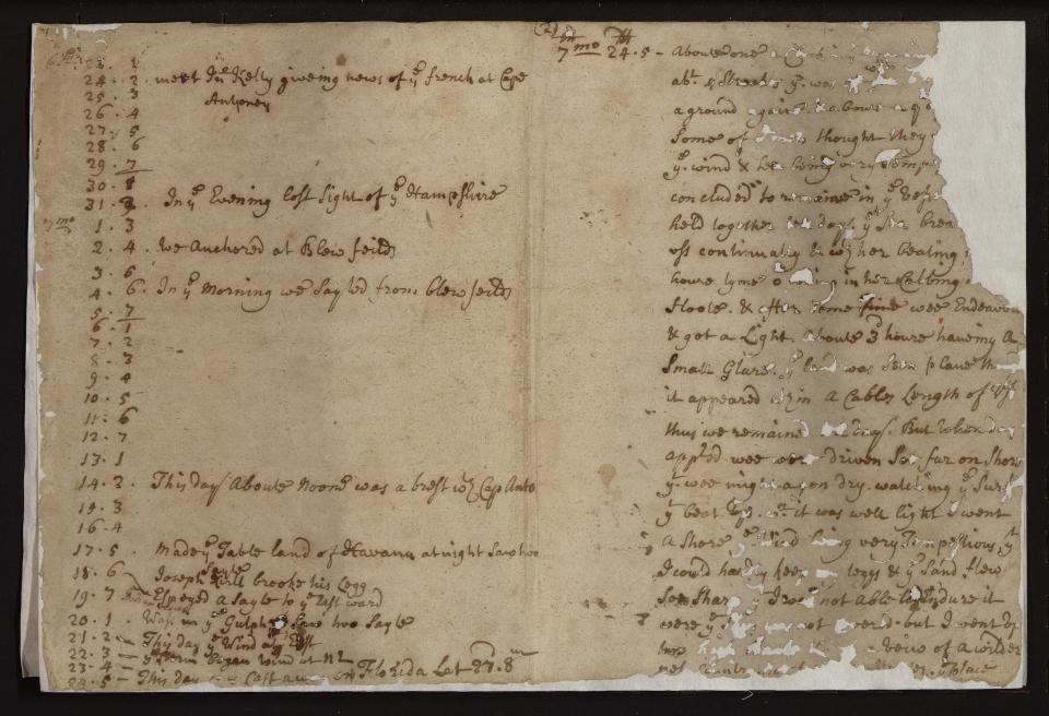 The discovery of this Jonathan Dickinson manuscript in Philadelphia has provided new details of Florida’s early peoples.