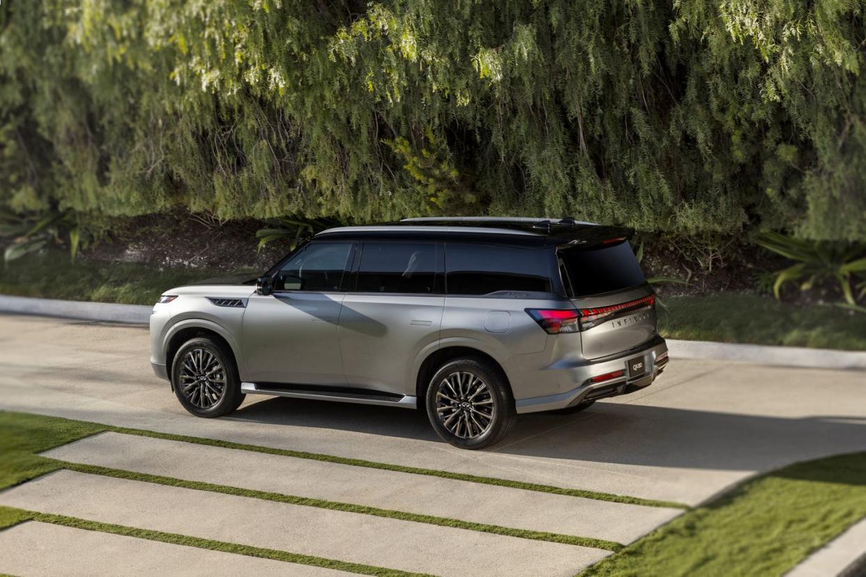 2025 infiniti qx80 rear