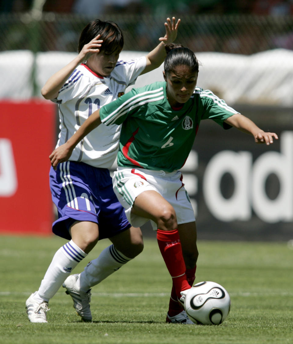 Mónica Vergara con la Selección Mexicana Femenil. (Foto: REUTERS/Henry Romero)