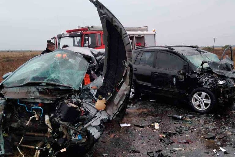 Tres muertos tras choque en la Ruta 1 en Santa Fe