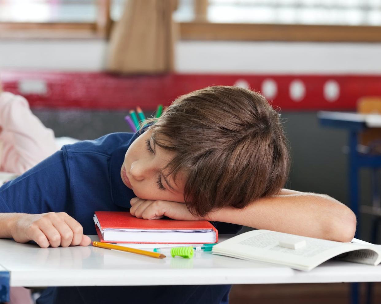 Fatigue has been associated with a variety of psychoeducational issues, such as slower educational progress and more frequent school absences. (Shutterstock)