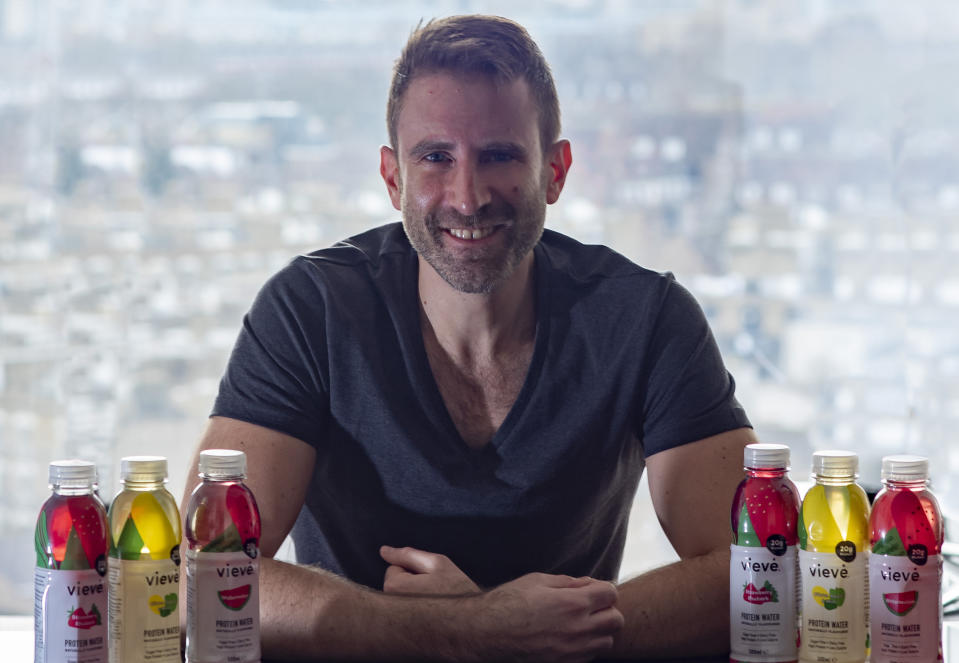 Rafael Rozenson, founder and chief executive of Vieve Proetin Water. Photo: Vieve Protein Water