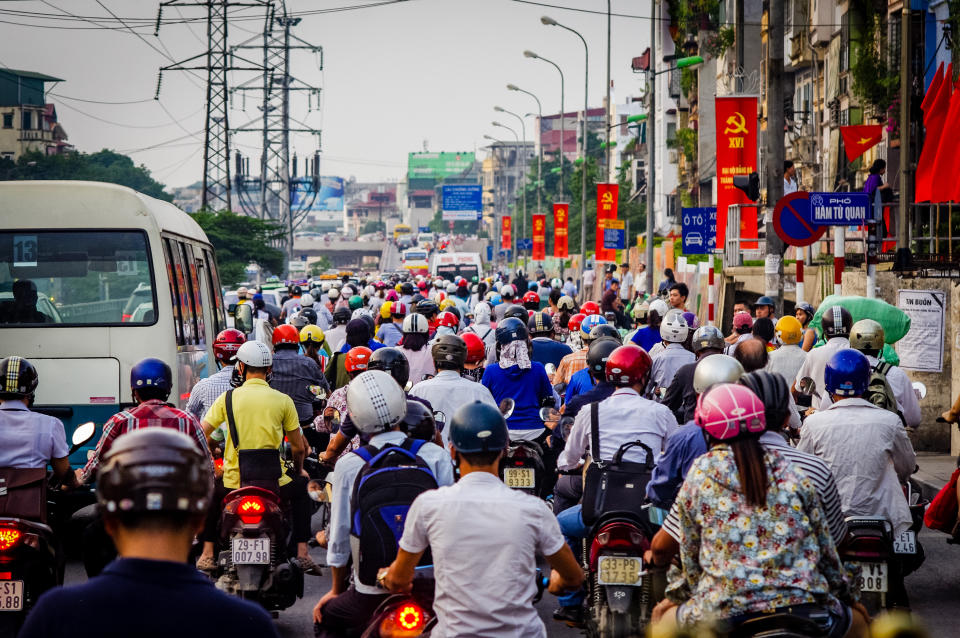 Hanoi Traffic Vietnam