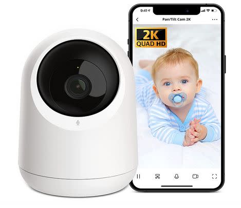 Swap the basic baby monitor for this affordable indoor camera