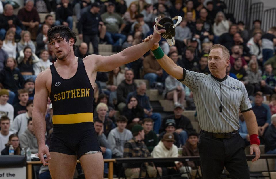 Southern, with returning region champion Collin French, as one of its nine past state qualifiers, remains ranked No. 1 in the Asbury Park Press Shore Conference Top 15.