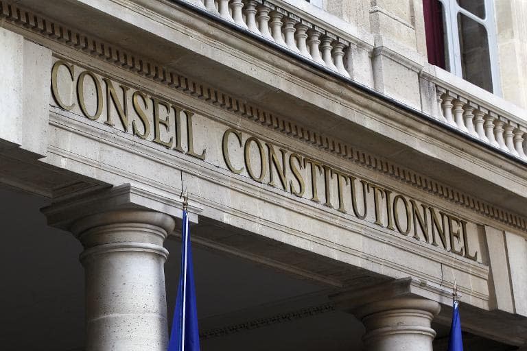 La façade du Conseil constitutionnel à Paris, le 21 février 2012. (Photo d'illustration) - Thomas Samson © 2019 AFP